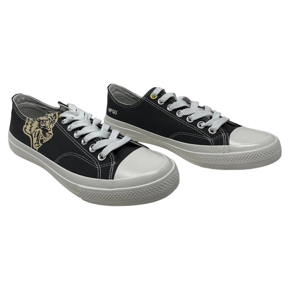Darc Sport Limited Release W1-DIOS Wolves Forever NFGU Low Top Shoes in Gray/Tan - Picture 1 of 9